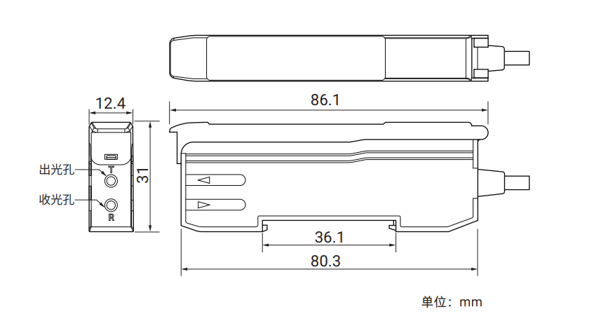 双数显光纤传感器